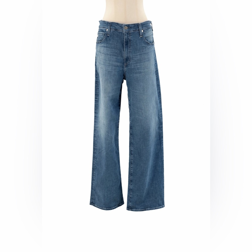 Adriano Goldschmied Kora High Waist Wide Leg Vintage-Inspired Denim Pants SZ 29 - Picture 2 of 13